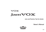 Vox Jam III Owner's manual