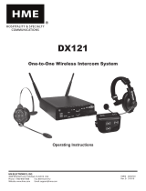 HME DX121 User guide
