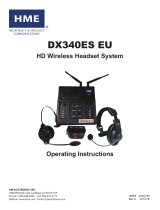 Clear-Com DX340ES Operating instructions