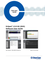 Clear-Com Eclipse HX EHX User guide