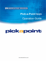 Dedicated Micros Pick-A-Point Icon User guide
