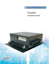 Dedicated Micros TransVu - TransVu Media Installation guide