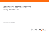 SonicWALL SM 9800 Quick start guide