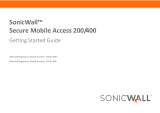 SonicWALL SMA 400 Quick start guide