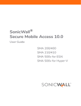 SonicWALL SMA 200 User guide