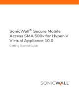 SonicWALL SMA 500v Quick start guide