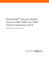 SonicWALL SMA 500v Quick start guide