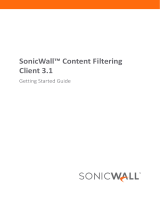 SonicWALL Content Filtering Client Quick start guide