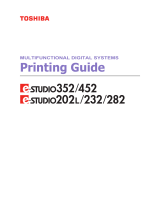 Toshiba e-STUDIO 452 Printing Manual