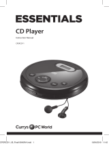Currys Essentials CPERCD11 User manual