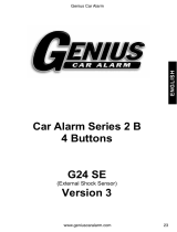 Genius Car Alarm G24Se CarAlarm Owner's manual