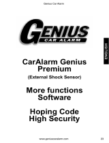 Genius Car Alarm G24Se CarAlarm Owner's manual