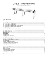 Grace Company Q'nique Frame Operating instructions