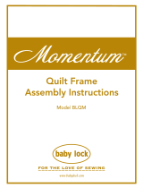 Baby Lock Momentum Frame Operating instructions