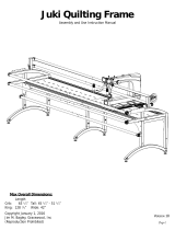 Grace Company Juki Frame Operating instructions