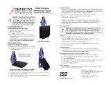 Detecto 6500 Operating instructions