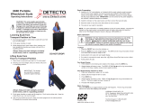 Detecto 6600 Operating instructions