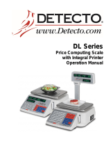 Detecto DL Series User manual