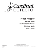 Detecto FHN Series Owner's manual