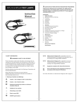 MARTINDALE Drummond MTL10 Test Lamp User manual