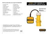 MARTINDALE CP301 110V 16A Industrial Socket Tester User manual