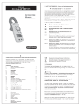 MARTINDALE CM55 AC Clamp Meter User manual