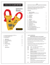 MARTINDALE CM82 1000A AC Clamp Meter User manual