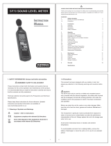 MARTINDALE SP79 Class 2 Sound Level Meter User manual