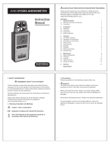 MARTINDALE AV85 Hygro-anemometer User manual