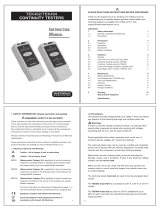 MARTINDALE TEK402 Continuity Tester User manual