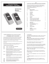 MARTINDALE TEK404 Audible & Visual Continuity Tester User manual