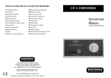 MARTINDALE CB12 Calibration Box User manual