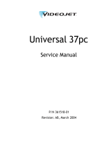 VIDEOJET Universal 37pc User manual