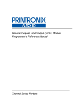 Printronix Auto ID T6000 User manual