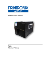 Printronix Auto ID T4000 Administrator's Manual