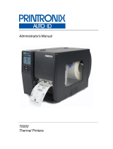 Printronix Auto ID T6000 Administrator's Manual