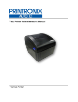 Printronix Auto ID T400 User manual