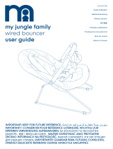 mothercare My Jungle Family Wired Bouncer User guide
