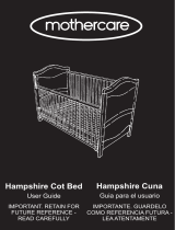 mothercare Hampshire Cot Bed User guide