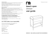 mothercare Beech Open Dresser User guide