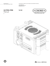 Chord ULTIMA PRE User manual