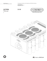 Chord Ultima User manual
