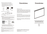 Grandview Fancy Series Motorized Screen User manual