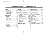 Chevrolet 2014 Volt Owner's manual