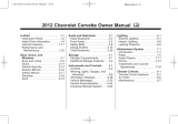 Corvette 2012 Owner's manual