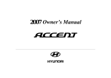 Hyundai 2007 Accent Owner's manual