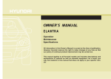 Hyundai Elantra 2010 Owner's manual