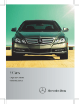 Mercedes-Benz 2012 E-Class Cabriolet Owner's manual