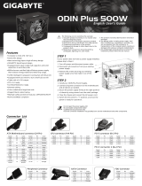 Gigabyte ODIN PLUS 500W Owner's manual