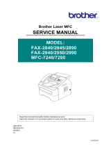 Brother FAX-2840 User manual
